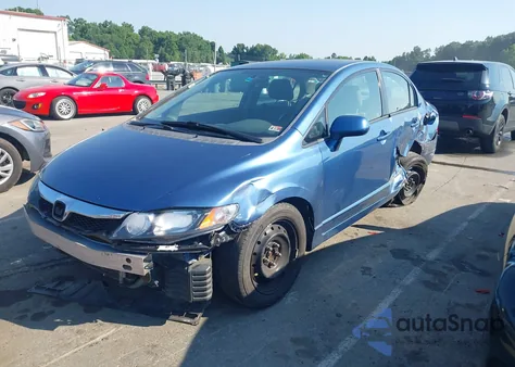 2009 Honda Civic Lx z USA, uszkodzony, nr VIN 2HGFA16519H363109
